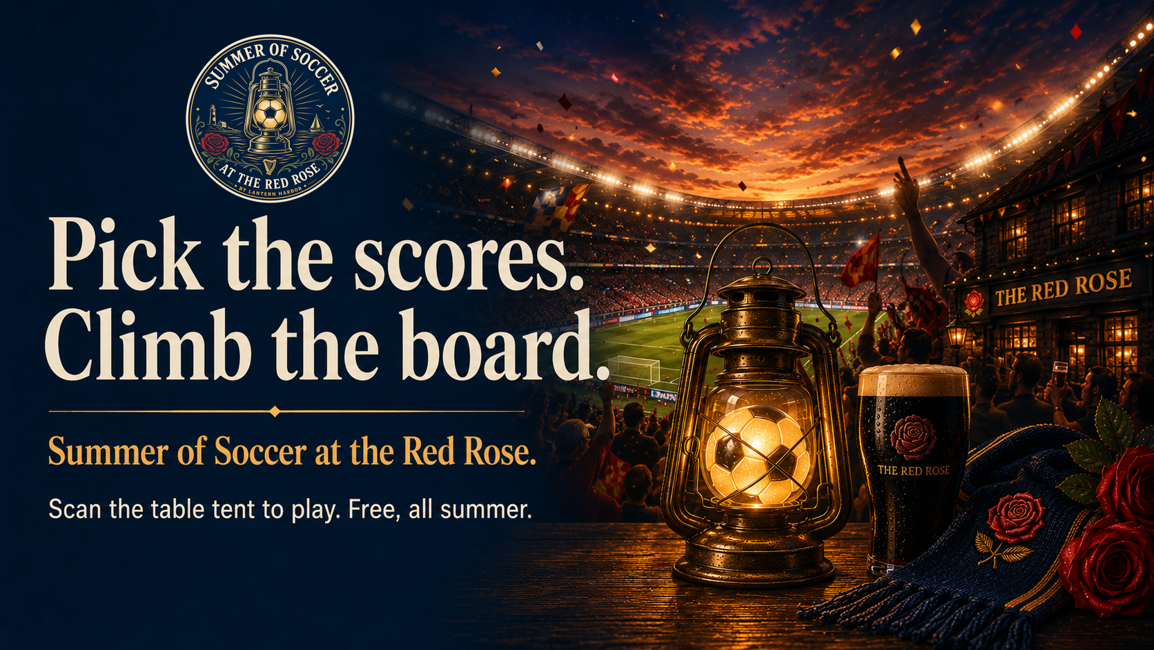 Summer of Soccer at the Red Rose